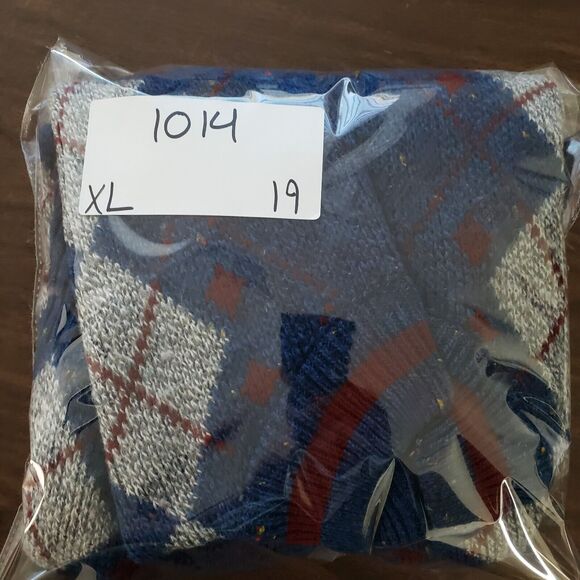 Vintage Gian Alberto Knit Sweater Mens XL 46”x25” Italy Wool Old Money Grandpa - Picture 10 of 10